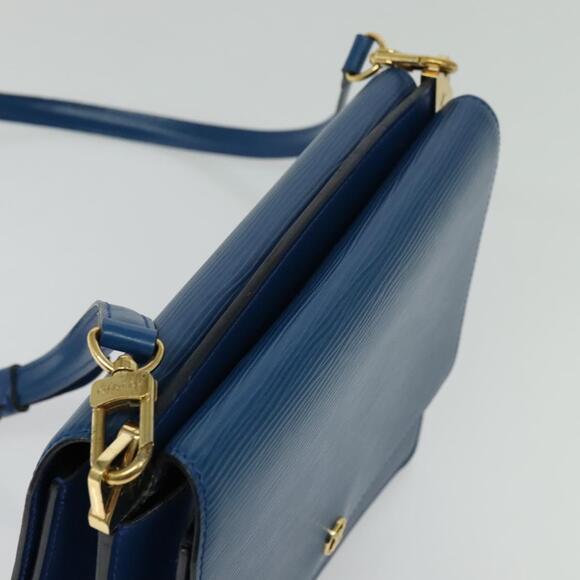 LOUIS VUITTON Epi Grenel Shoulder Bag Blue M52362 - Picture 6 of 13